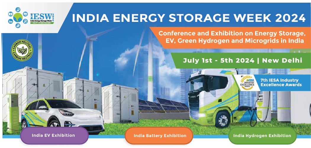 India Energy Storage Week (IESW) – International Conference & Expo